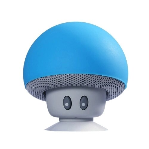 Mini BT Mushroom Speaker Беспроводной портативный сабвуфер с микрофоном и присоской для пэдов / смартфонов - Андижан