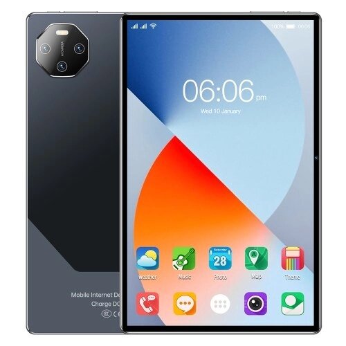 Планшет E70 Pro Android 13 с экраном высокой четкости 10,1 дюйма, восьмиядерным процессором, 8 ГБ + 128 ГБ, двойной камерой, аккумулятором 6500 мАч, мощным планшетом с высокой производительностью - обзор