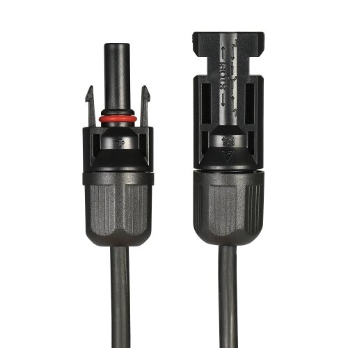 1 Pair Feet Black + 10 Feet Red 10AWG Соединительный кабель для панели солнечных батарей с разъемом MC4 для женщин и мужчин - преимущества