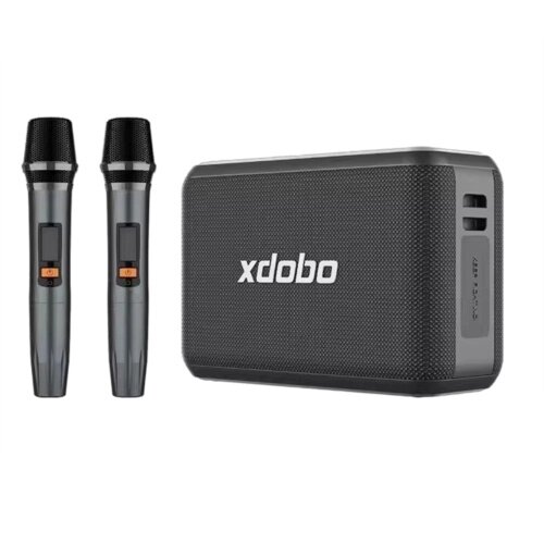 Портативная беспроводная колонка XDOBO X8 Pro мощностью 120 Вт с двумя микрофонами - доставка