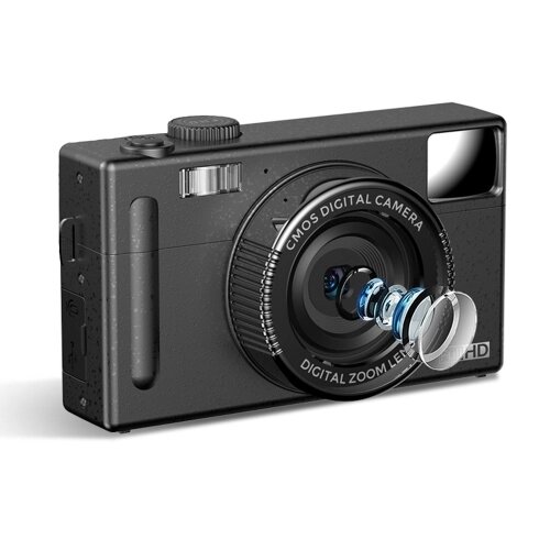 Andoer 1080P Компактная цифровая видеокамера Видеокамера 48MP 3,0-дюймовый TFT ЖК-экран - Андижан