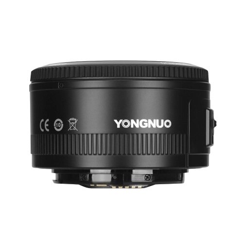 YONGNUO YN50mm F1.8 AF Lens 1: 1.8 Стандартный объектив с постоянным фокусным расстоянием - обзор