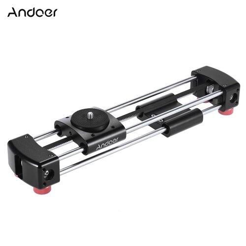 Andoer GT-V250 Mini Руководство Track Slider камеры Видео Slider 365mm Дважды Раздвижные Расстояние для GoPro Действие камеры Смартфон Карманный камера Мини зеркальные фотокамеры - Андижан