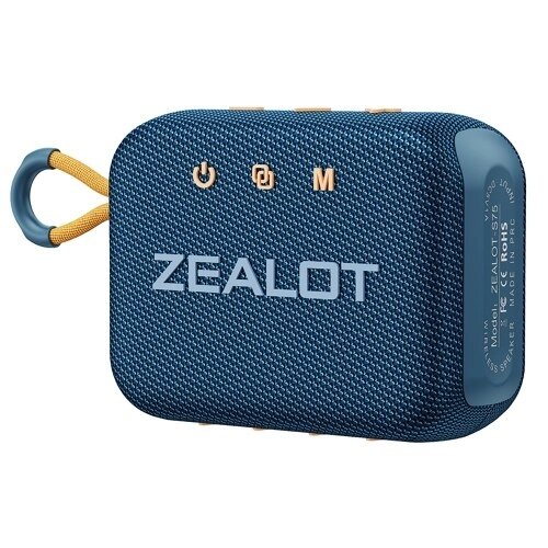 ZEALOT S75 Outdoor BT 5.2 Динамик 10 Вт объемный звук Портативный велосипедный динамик с ремешком IPX6 Водонепроницаемый Мини Кемпинговый динамик для Домашних Вечеринок Активного Отдыха На Природе - Узбекистан