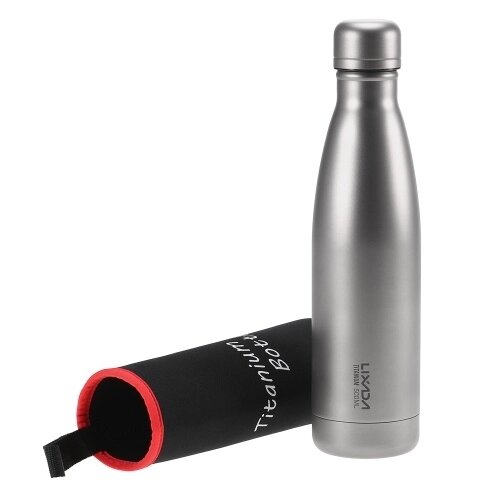 Lixada 500 мл Double Walled Vacuum Insulated Sports Water Bottle - розница