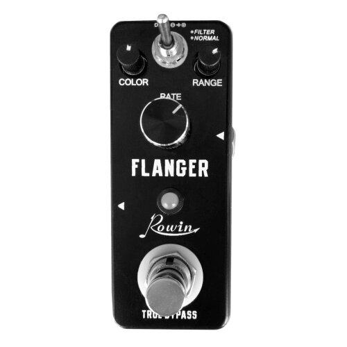 Rowin LN-312 Классическая аналоговая педаль эффектов гитары Flanger True Bypass из алюминиевого сплава - розница