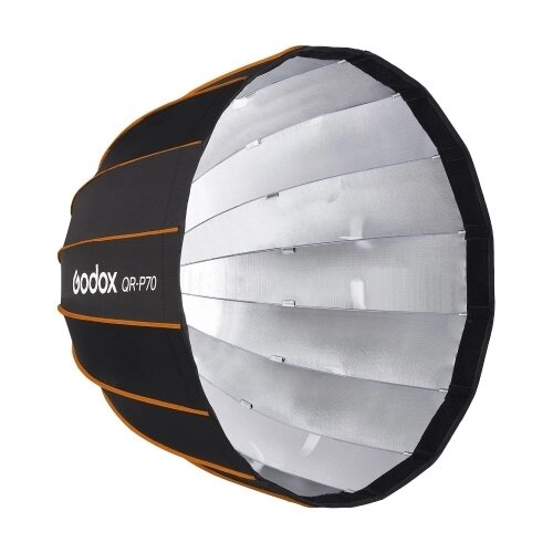 Godox Professional Parabolic Softbox 70 см диффузор Bowens Mount с сумкой для переноски для студийной фотографии - скидка