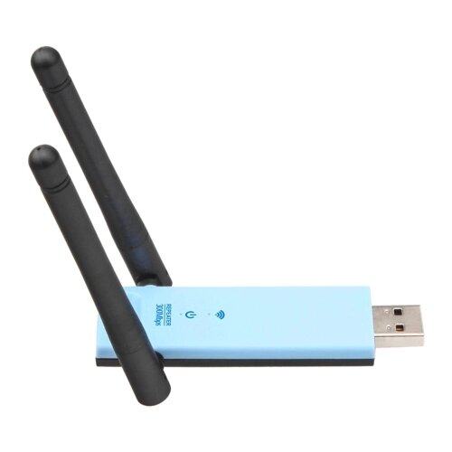 WD-R603U 300Mbps Wireless Range Extender USB WiFi ретранслятор усилителя сигнала усилителя Dual Antennas Blue with Black - сравнение