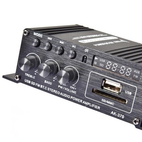 400 Вт DC12V BT Усилитель HiFi Автомобильный Стерео Музыкальный Приемник FM MP3 Усилитель Мощности - заказать