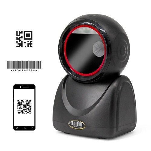 X3-800 1D 2D QR Настольный проводной сканер штрих-кода Высокоскоростная платформа Автоматический считыватель сигналов без помощи рук - описание