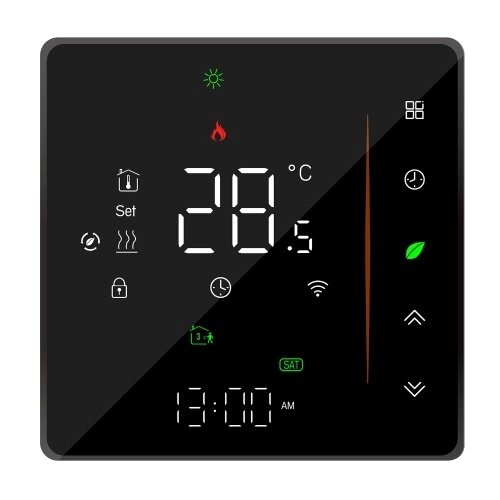 Программируемый контроллер температуры Wi-Fi Smart Thermostat для нагрева воды 5A - розница