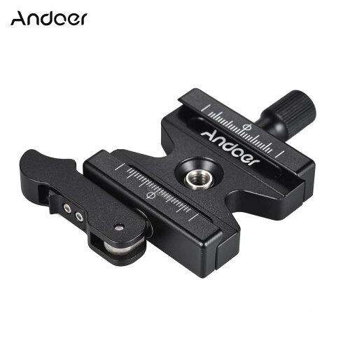 Andoer CL-50LS Алюминиевый сплав Quick Release Clamp - обзор