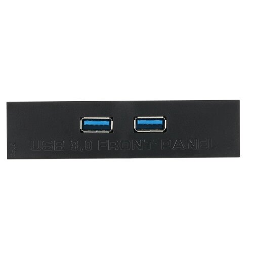 USB 3.0 Передняя панель концентратора 2 порт расширения Bay 20 Pin для USB3.0 60 см адаптер адаптер кабель для ПК Desktop 2.5 Floppy Bay - распродажа