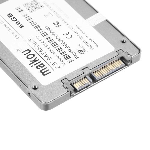 Жесткий диск MAIKOU Mobile SSD 60G / 120G / 240G / 360G / 480G / 1TB Жесткий диск Type-C и USB 3.0 Универсальный серебристый и 60 ГБ - Андижан