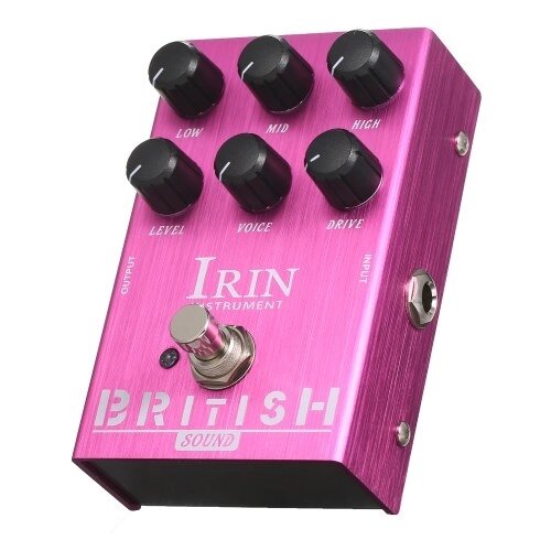 IRIN Mini Guitar Effect Pedal M-SHALL Speaker Simulator Симулятор кабинета Гитарная педаль эффектов - British Sound (фиолетовый) - отзывы