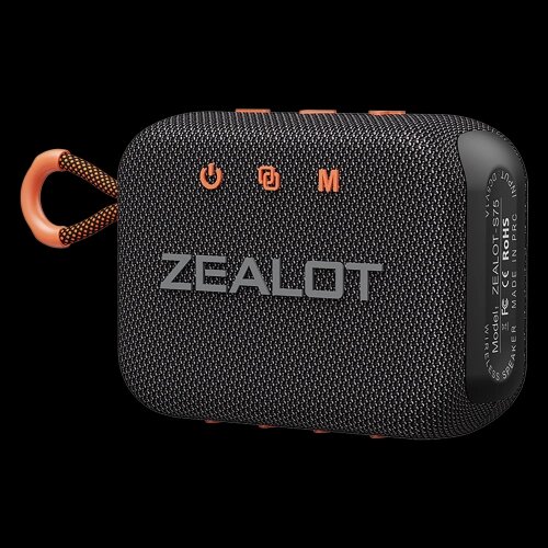 ZEALOT S75 Outdoor BT 5.2 Динамик 10 Вт объемный звук Портативный велосипедный динамик с ремешком IPX6 Водонепроницаемый Мини Кемпинговый динамик для Домашних Вечеринок Активного Отдыха На Природе - сравнение