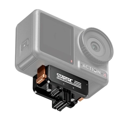 STARTRC Sports Camera Quick Release Mount Магнитный адаптер для крепления Металлическая магнитная удлинительная база Замена для DJI Osmo Action 4/3 - TOM