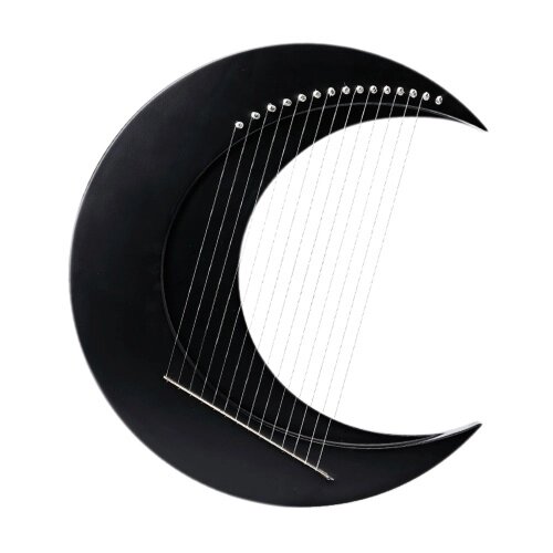 15-струнная лира Crescent Moon Type C Key Harp Portable Lyre - фото