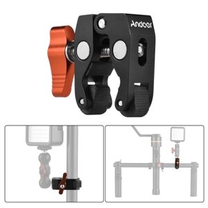 Плоскогубцы Andoer с зажимом Super Clamp с отверстием под винт 1/4 дюйма и 3/8 дюйма