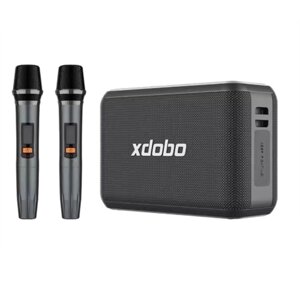 Портативная беспроводная колонка XDOBO X8 Pro мощностью 120 Вт с двумя микрофонами