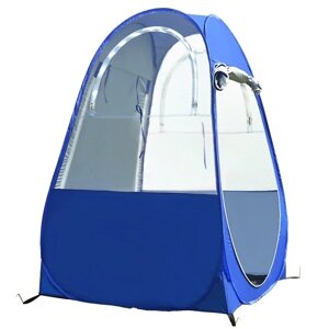 Портативная палатка для рыбалки на открытом воздухе Палатка с защитой от УФ-лучей Выдвижная одиночная палатка Автоматическая палатка с мгновенной защитой от дождя Палатка для защиты от дождя Окна и двери с обеих