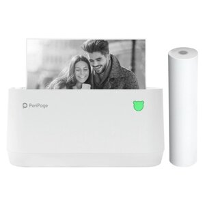 Портативный мобильный фотопринтер PeriPage A9s MAX Mini