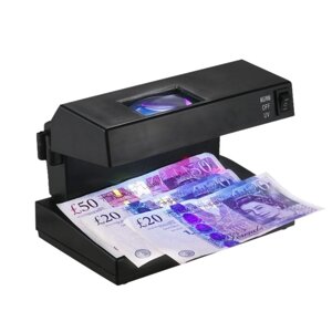 Портативный настольный детектор поддельных банкнот поддерживает ультрафиолетовое УФ-обнаружение и обнаружение водяных знаков