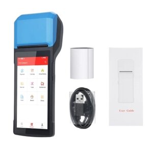 Портативный POS-терминал PDA на базе Android 13.0 с 5,5-дюймовым сенсорным экраном и профессиональным модулем 2D-сканера (профессиональная версия)
