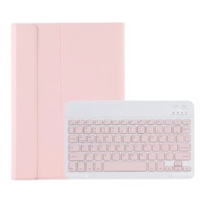 Портативный съемный защитный чехол для планшета с гнездом для ручки клавиатуры BT, совместимый с Samsung Tab A7 10.4 2020/T500/T505/T507 Pink