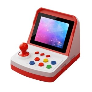 POWKIDDY A6 Plus Ретро портативная игровая консоль с более чем 1000 классических игр Портативный игровой плеер с 3D Rocker 2 проводными геймпадами Поддержка подключения к телевизору