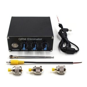 Профессиональный элиминатор QRM X-Phase со встроенным управлением PTT 1–30 МГц ВЧ-диапазон QRM элиминатор из алюминиевого сплава QRM-компенсатор радио- и телевещательного оборудования