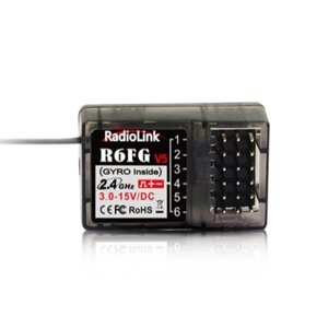 Radiolink R6fg V4 2.4G 6CH FHSS приемник гироскоп внутри для RC6gs V2/RC4gs V2/T8s/T8fb RC передатчик