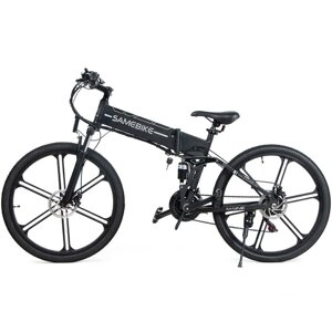 Samebike LO26-II 26-дюймовый складной электрический велосипед с бесщеточным двигателем мощностью 500 Вт