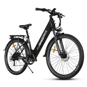 SAMEBIKE RS-A01 Pro Электровелосипеды для взрослых 500 Вт высокоскоростной двигатель 27,5" большие шины 36 В 15 Ач аккумулятор 7 скоростей городские велосипеды для мужчин и женщин E-bike