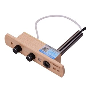 Система звукоснимателя для микрофона Cajon Drum Sound Hole Pick-up для Box Drum с регулятором громкости звука Выходное гнездо 6,35 мм
