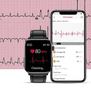 Смарт-часы BT Call Health Monitor Смарт-часы Многофункциональный мониторинг здоровья Четкий экран Длительное время автономной работы IP67 Водонепроницаемый для мужчин и женщин