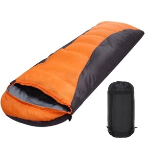 Спальный мешок Lixada для взрослых, мальчиков и девочек, 4-сезонный теплый спальный мешок для кемпинга, водонепроницаемый, с сумкой для хранения, на все сезоны, для кемпинга, туризма, путешествий, приключений на