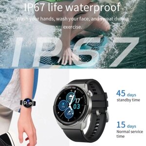 ST5 MAX 1,45 SmartWatch Интеллектуальные часы IP67Watch с BT5.0 Водонепроницаемый фитнес-трекер Многофункциональные часы MP3 Music Watch Совместимость с Android iOS