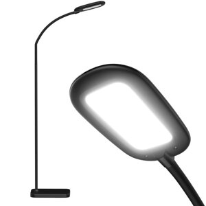Светодиодный напольный светильник, современные стоячие светильники, лампа для чтения (без пульта дистанционного управления)