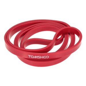 TOMSHOO 208см тренировки Loop диапазона Pull Up Assist диапазона Stretch Сопротивление диапазона пауэрлифтингу Bodybulding Йога упражнения фитнес Assist мобильности группы для мужчин и женщин