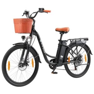 TTGO YY-26ST Электровелосипед 26*1,95-дюймовые шины Электровелосипеды для мужчин и женщин 250 Вт Двигатель 36 В 14,5 Ач Аккумулятор 25 км/ч Максимальная скорость 100 км Максимальный запас хода Дисковый тормоз SHIMANO