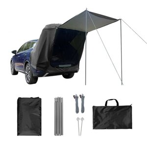 Уличная палатка для багажника автомобиля, кемпинга, пикника, задняя палатка для автомобиля с навесом, удлинительная палатка для багажника автомобиля, защита от солнца, непромокаемая палатка для багажника автомобиля
