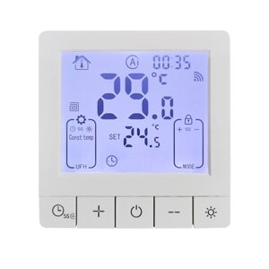 Умный термостат для дома, Wi-Fi, голосовое приложение Tuya, программируемый контроль температуры для электрического пола с подогревом 16А