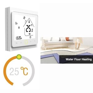 Умный термостат Intellight Temperature Controller 5A Водяной пол с подогревом для дома без Wi-Fi белый