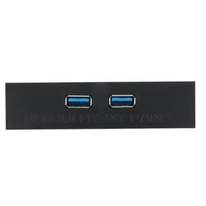 USB 3.0 Передняя панель концентратора 2 порт расширения Bay 20 Pin для USB3.0 60 см адаптер адаптер кабель для ПК Desktop 2.5 Floppy Bay