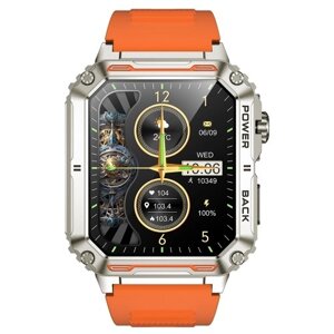 Усовершенствованные мужские умные часы P3: 1,91-дюймовый светодиодный дисплей, вызовы по Bluetooth, трекер фитнеса и здоровья»