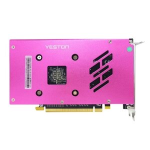 Видеокарта Yeston RX580-8GD5 6HD Память 8G/256bit/GDDR5 Частота ядра 1206 МГц 6 портов HD Поддержка 6 экранов и разрешение 4K/2K HD/1080P