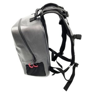 Водонепроницаемый рыболовный рюкзак объемом 18 л со съемными мягкими петлями для подвешивания компьютерного кармана