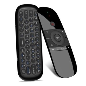 Wechip W1 Беспроводная QWERTY клавиатура Air Mouse Remote Control