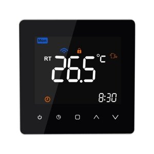 Wi-Fi Smart Thermostat 5A Цифровой регулятор температуры для водяного теплого пола APP Пульт дистанционного управления Голосовое управление Еженедельные программируемые термостаты с сенсорным ЖК-экраном для домашнего
